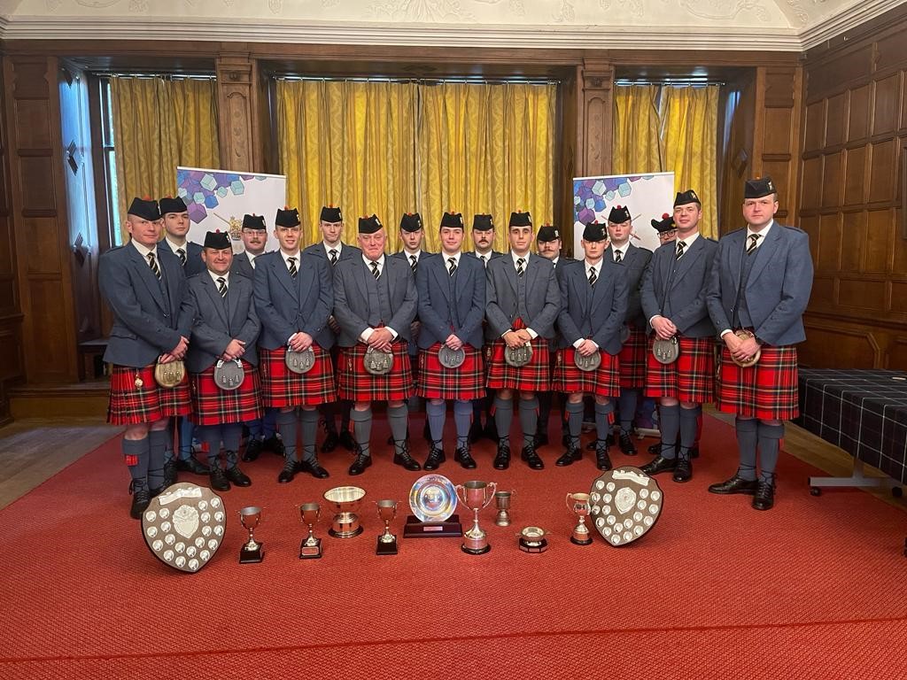 The Royal Scots Dragoon Guards Pipes and Drums Army Championships